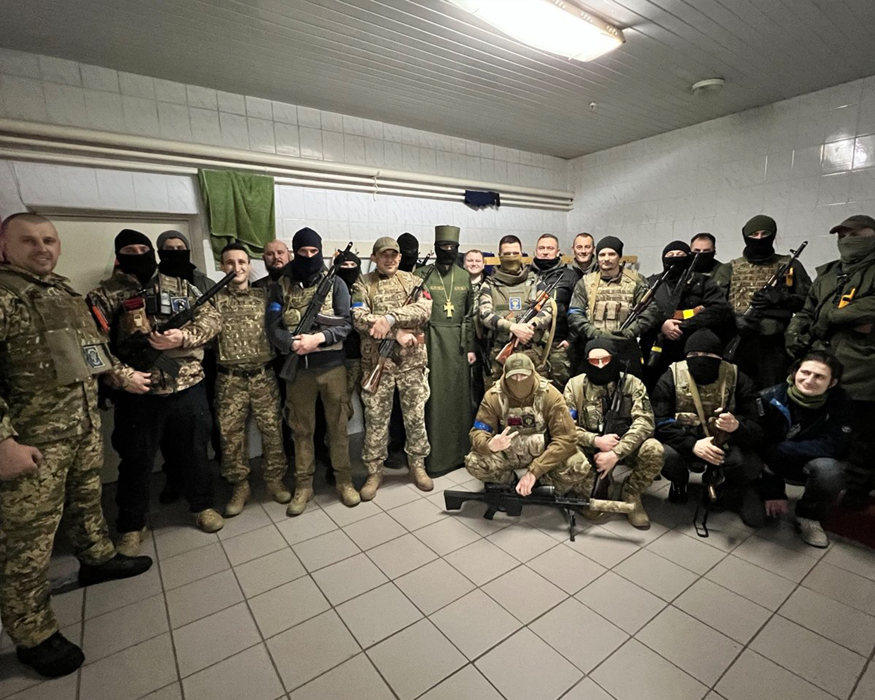 Батальйон СПАС — підготовка